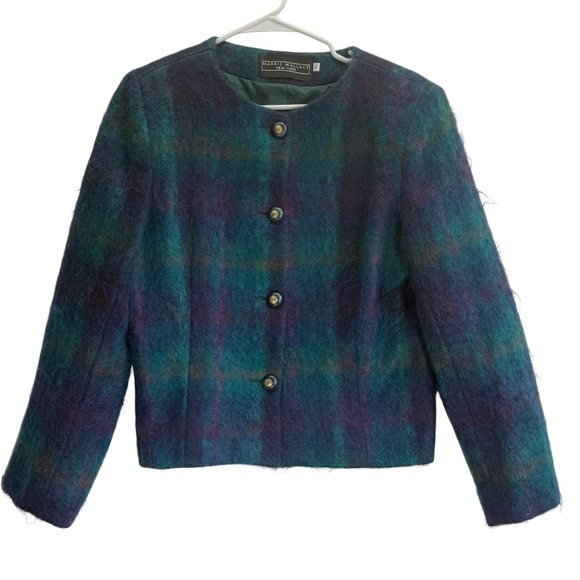 Harris Wallace New York Vintage Mohair Blazer. Size 10 - Picture 2 of 12